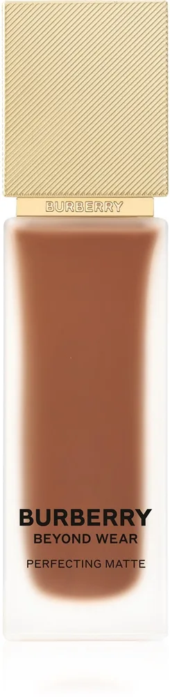 Burberry Beyond Wear Perfecting Matte Foundation mattapinnan antava nestemäinen meikkivoide sävy Deep Neutral 130 30 ml