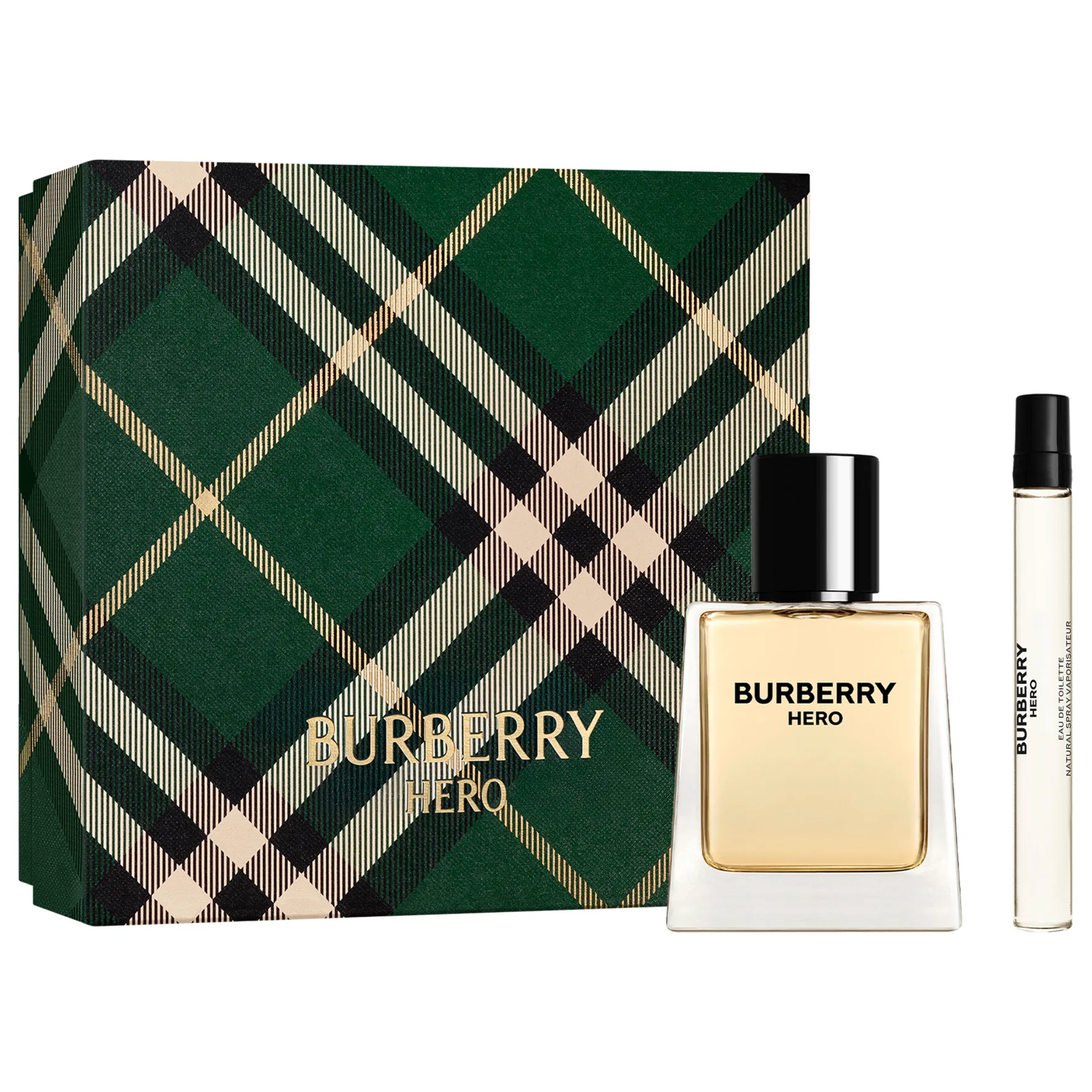 Burberry Gift Set Hero EdT 50 ml + Purse Spray 10 ml