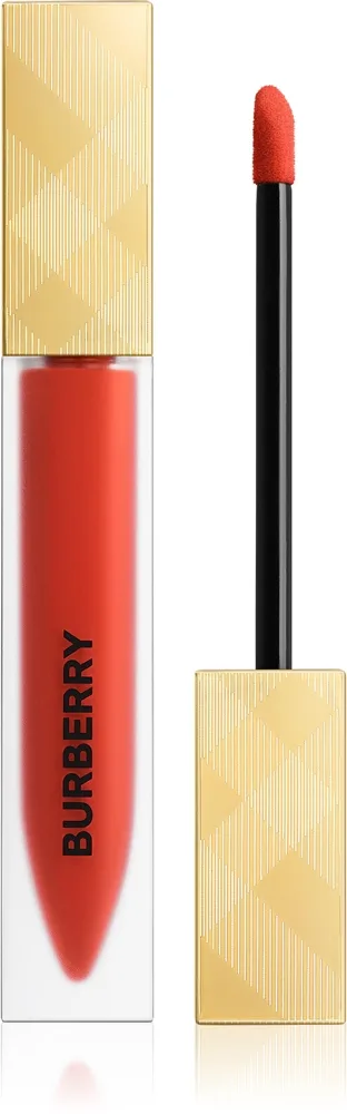 Burberry Kisses Liquid Matte nestemäinen mattahuulipuna sävy Fire Red 118 6 ml