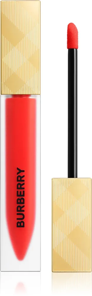 Burberry Kisses Liquid Matte nestemäinen mattahuulipuna sävy Tang Red 108 6 ML 6 ml
