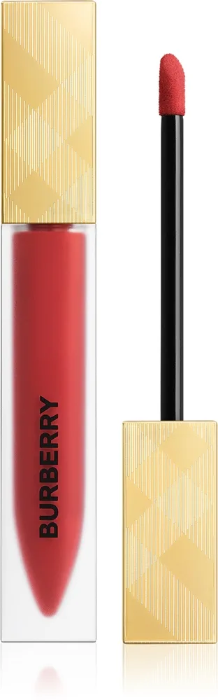 Burberry Kisses Liquid Matte nestemäinen mattahuulipuna sävy Velvet Burgundy 102 6 ml