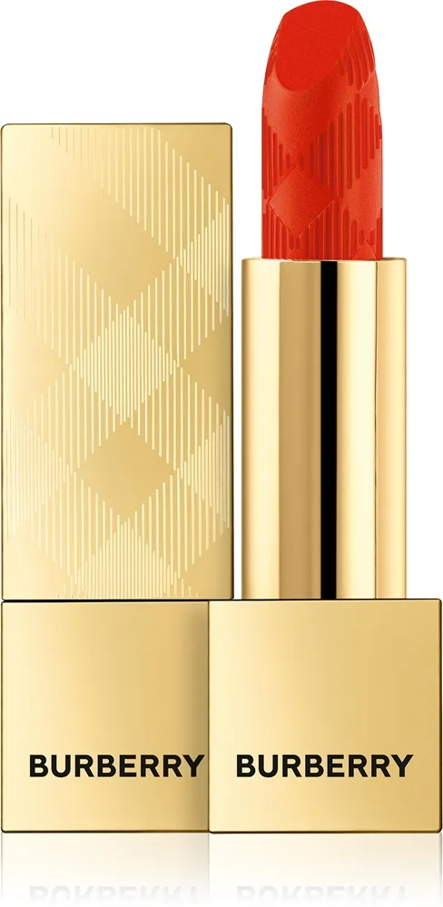Burberry Kisses Matte mattahuulipuna sävy Orange Red 71 3.3 g