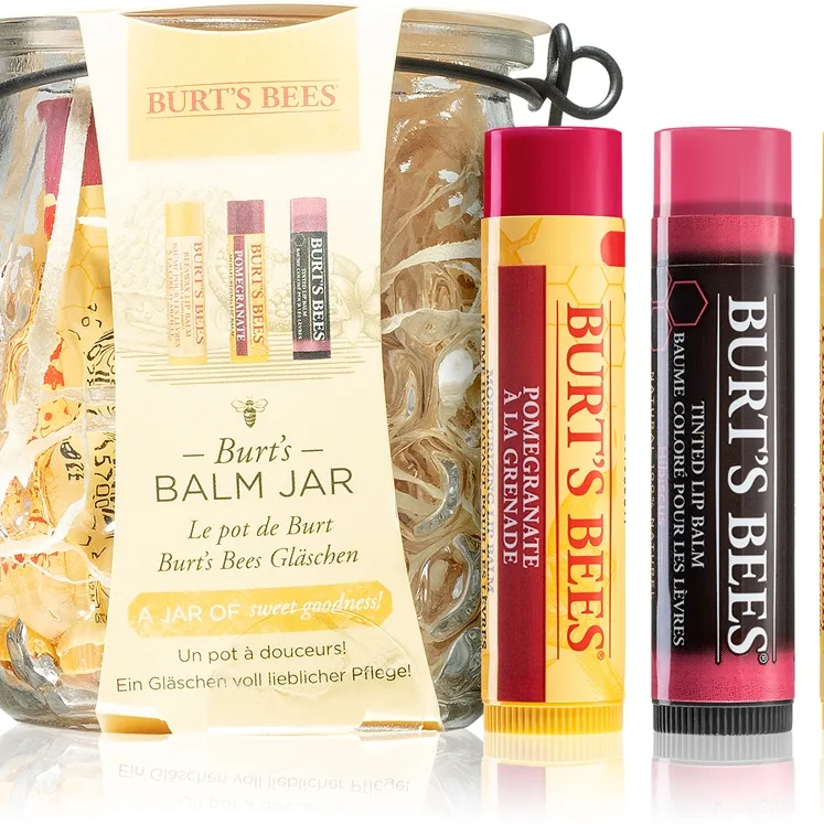 Burt’s Bees Balm Jar Presentförpackning för läppar