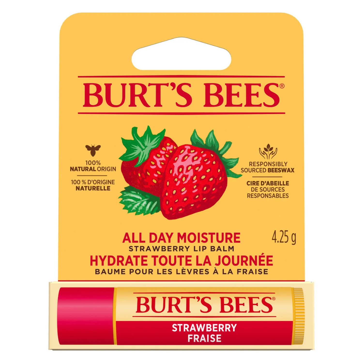 Burt's Bees Lip Balm Strawberry Blister 4,25g