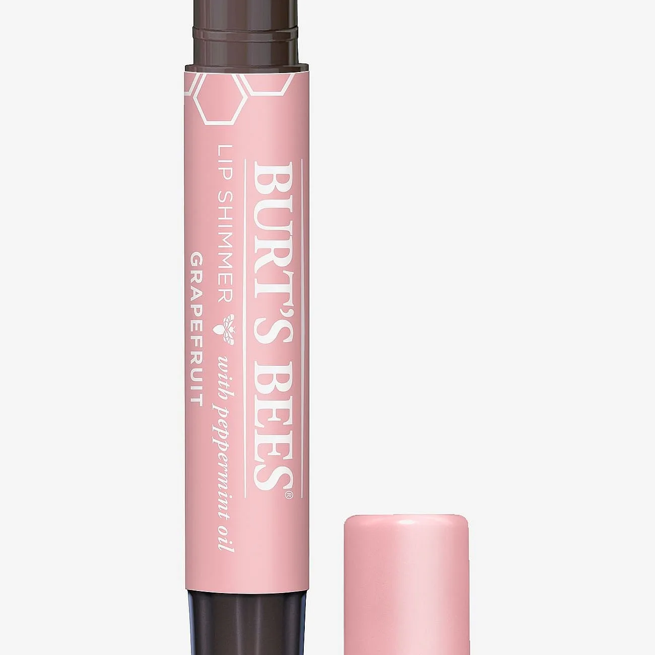 Burt's Bees Lip Shimmer - Grapefruit (.09 Oz / 2.6G) - Pink - 2.6 g