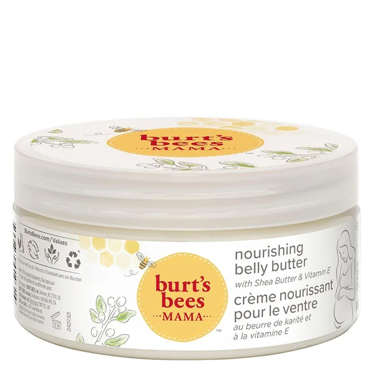 Burt’s Bees Mama Bee Närande kroppssmör för mage och midja 185 g