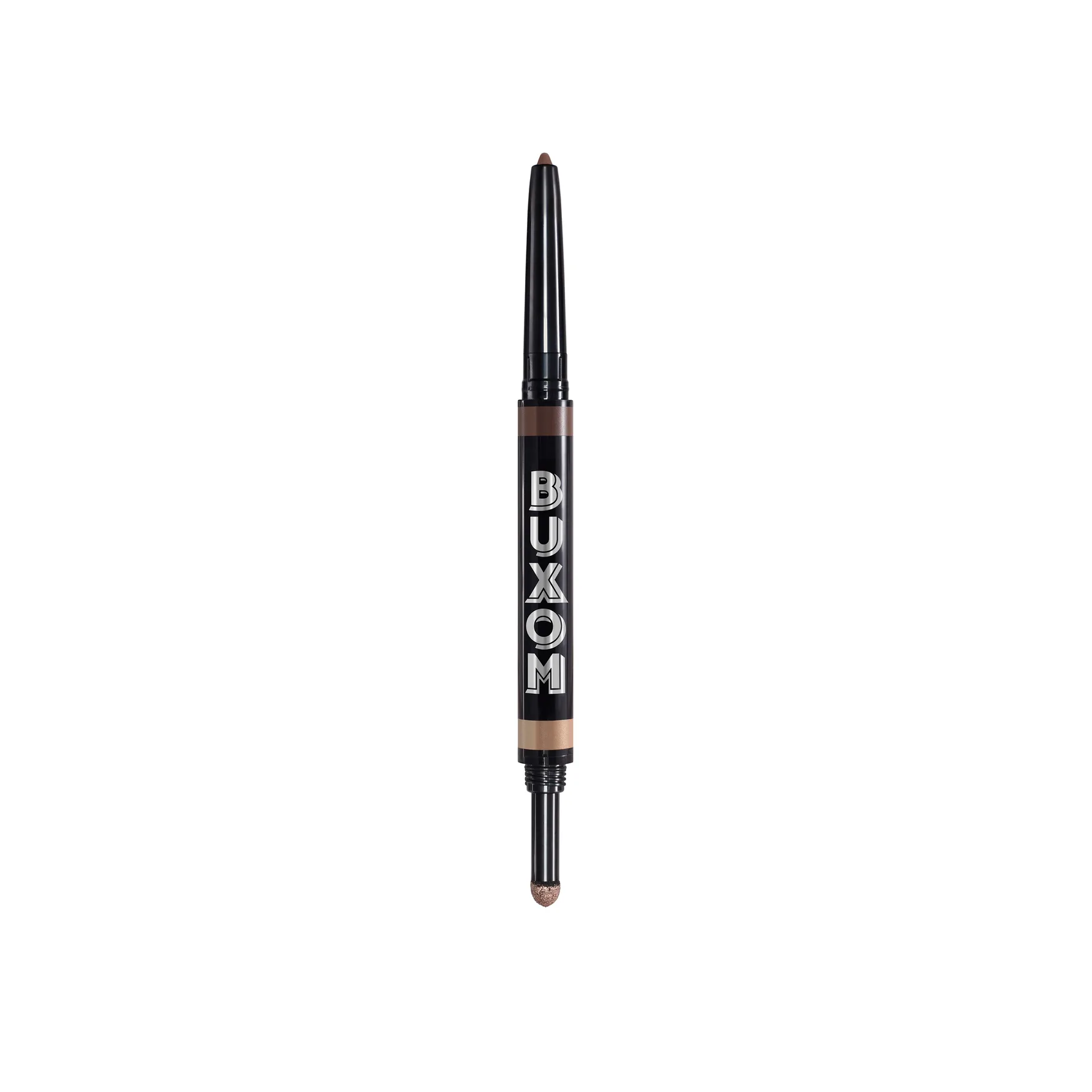 Buxom FLIP SIDE DUAL-ENDED EYELINER & SHADOW Ögonskuggskräm och eyeliner i stift Skugga Champagne and Chocolates 0.78 g