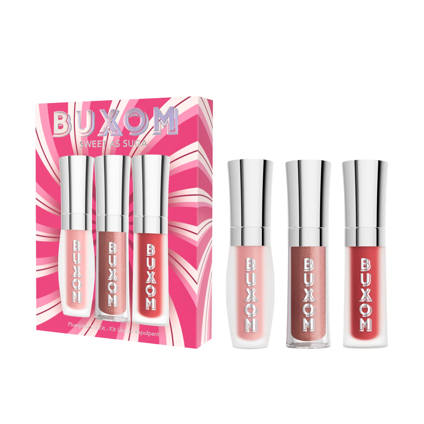 Buxom SWEET AS SUGA PLUMPING LIP KIT lahjasetti