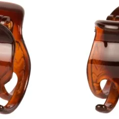 By Lyko Hair Clip Antislip 2 Pack Brown