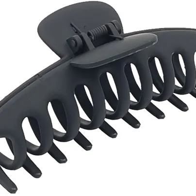 By Lyko Hair Clip Rubberized 11 cm Black