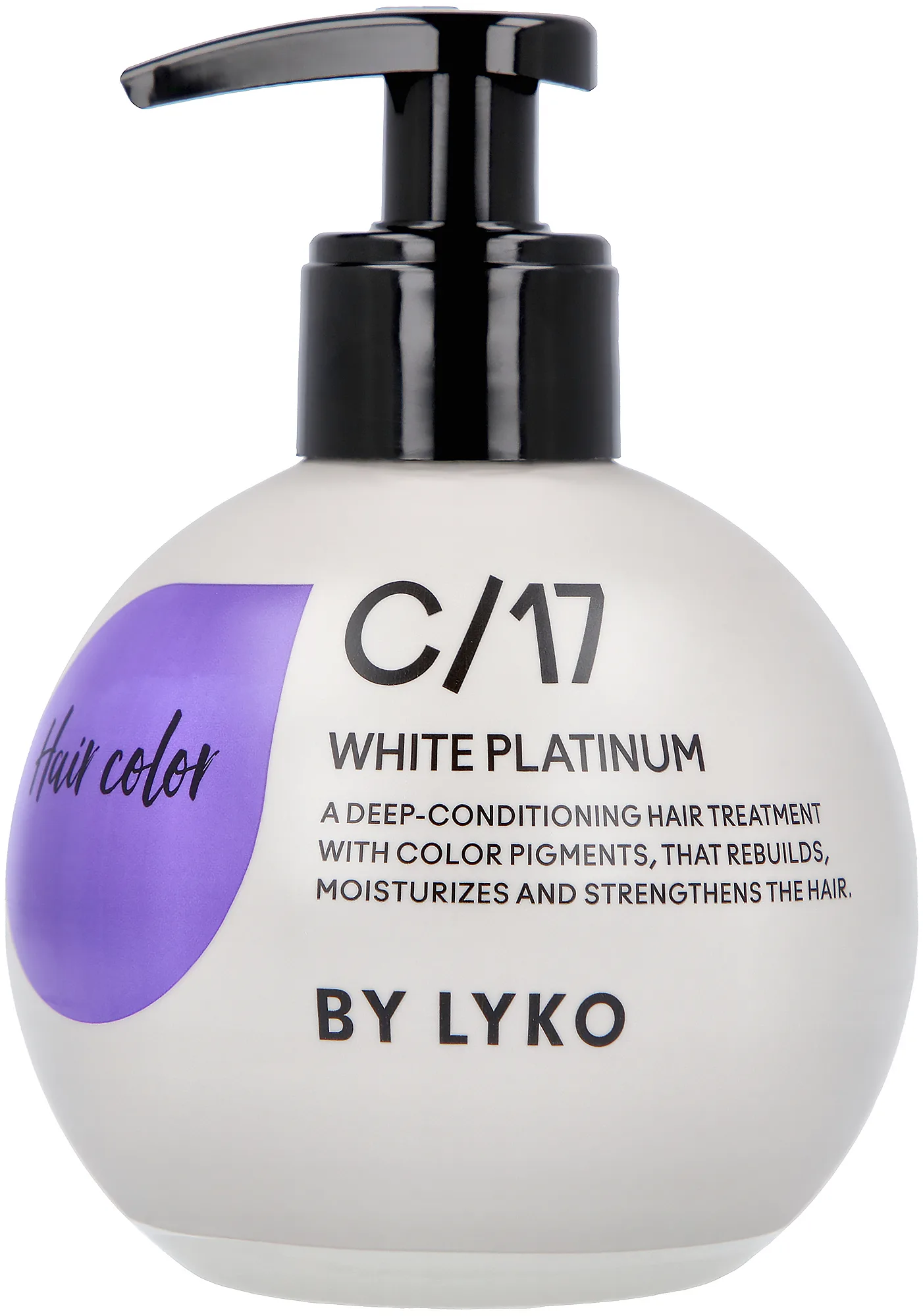 Lyko Haircolor C/17 White Platinum 200ml Färgbomb