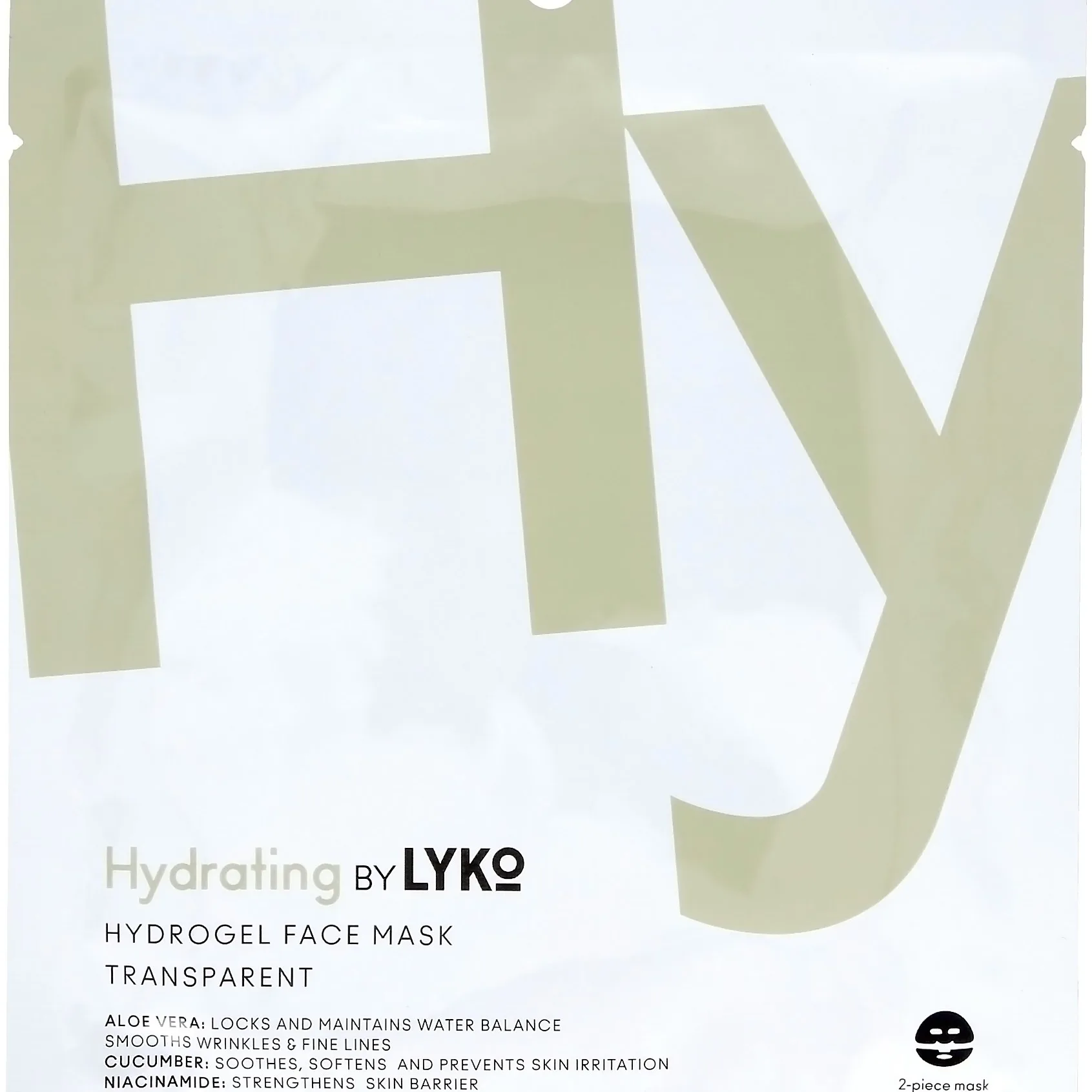By Lyko Hydrating Hydrogel Face Mask