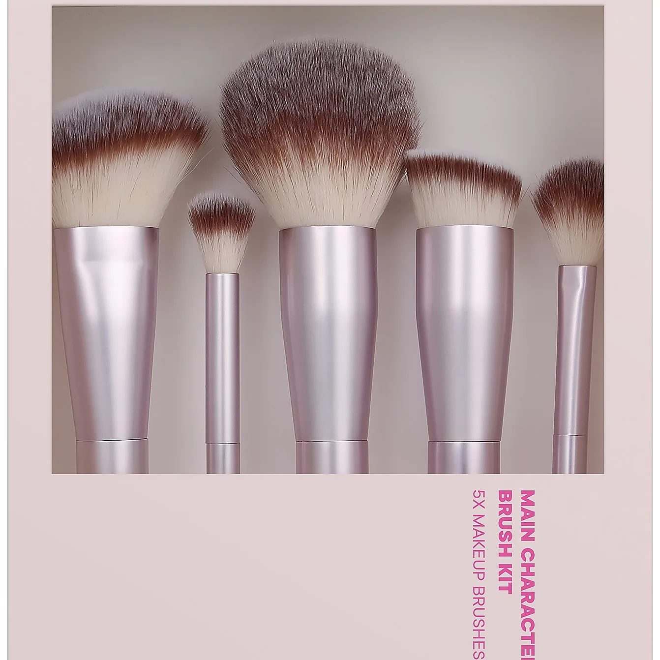 By Lyko Main Character Makeup Brush Kit
