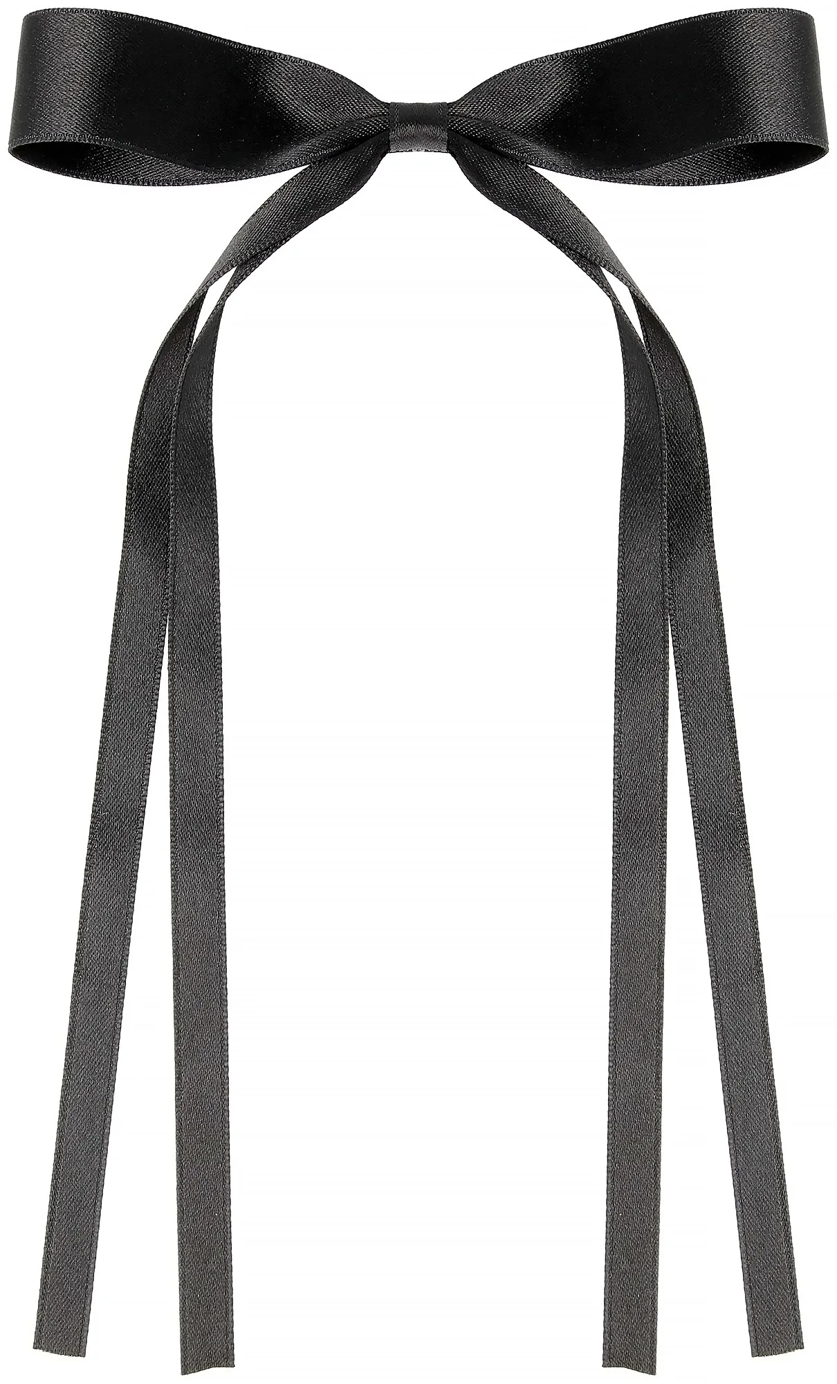 By Lyko Petite Bow Clip Midnight Black