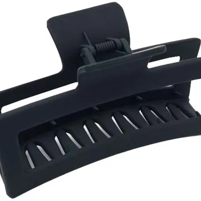 By Lyko Rectangular Rubber Claw XL Black
