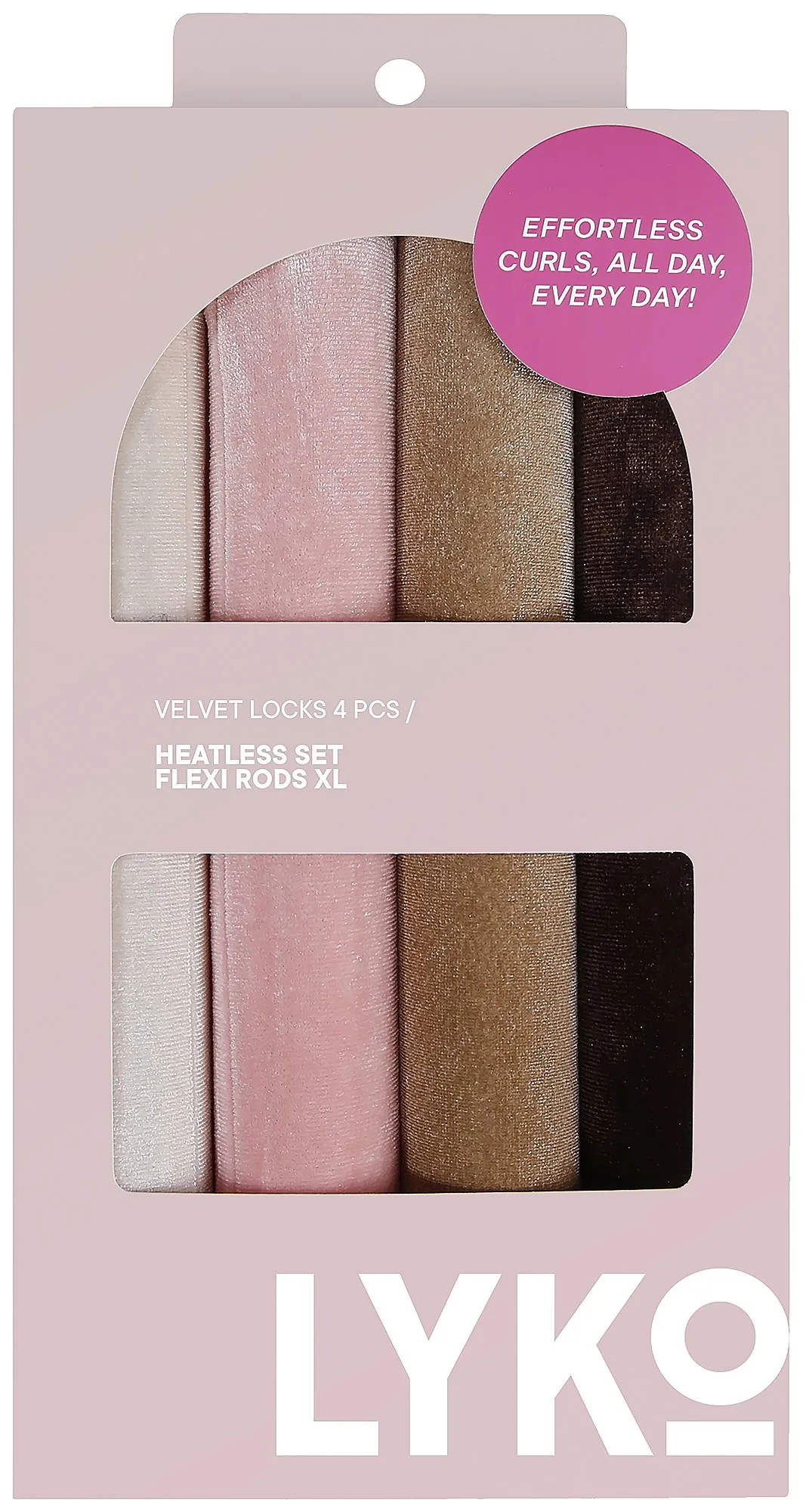 By Lyko Velvet Locks Flexi Rods XL