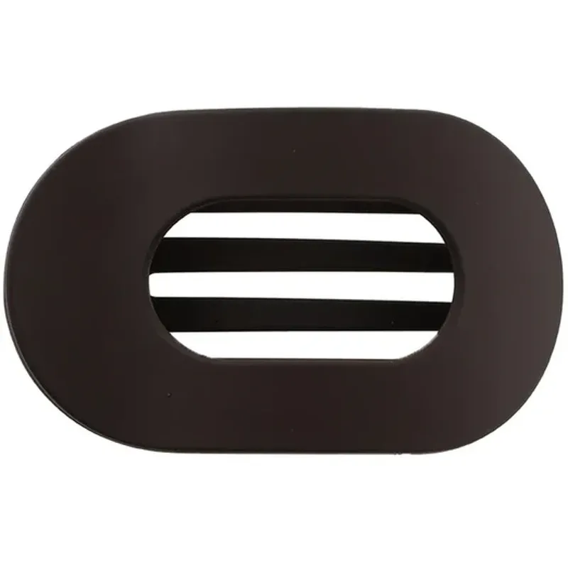 By Stær Eva Hairclip Large - Matte Dark Brown