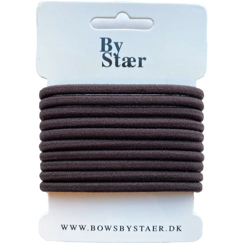 By Stær Hairtie - Dark Brown 10 pieces