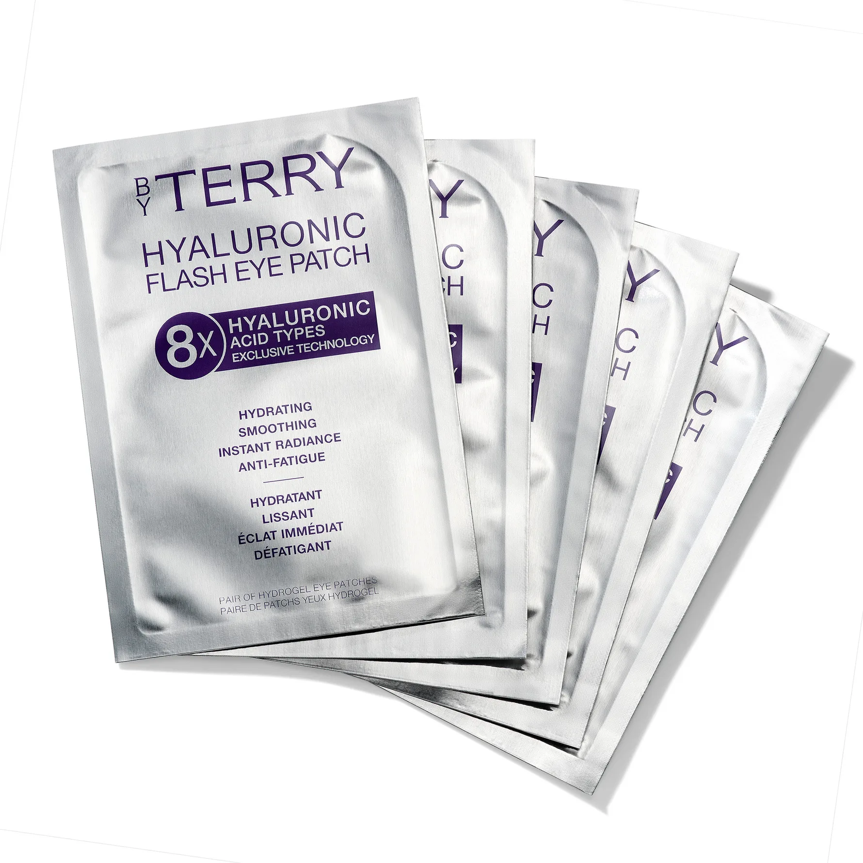 By Terry Hyaluronic Flash Eye Patch Set Åtstramande ögongels-pads med hyaluronsyra 5x2 st.