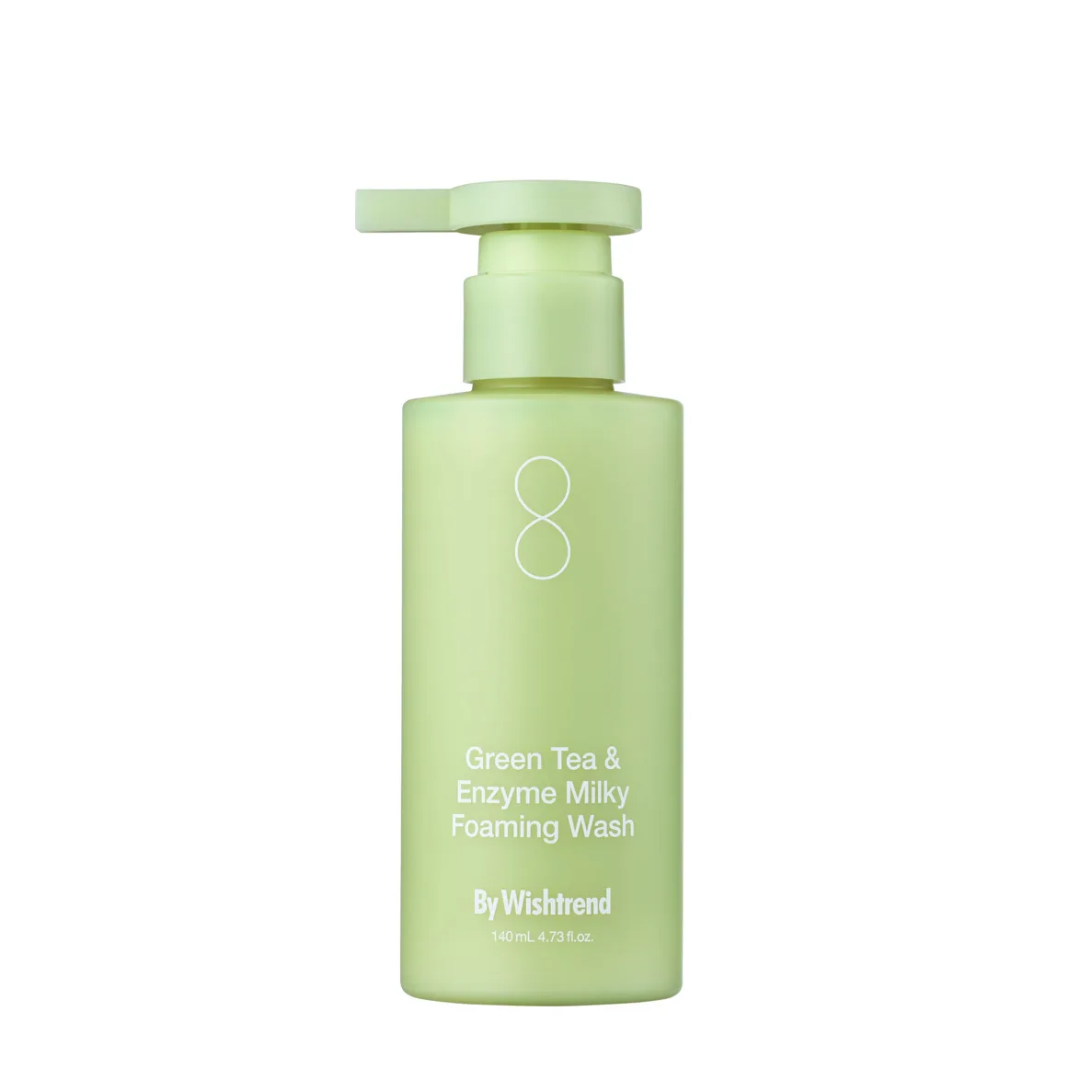 By Wishtrend Green Tea & Enzyme Milky Foaming Wash (140 ml)