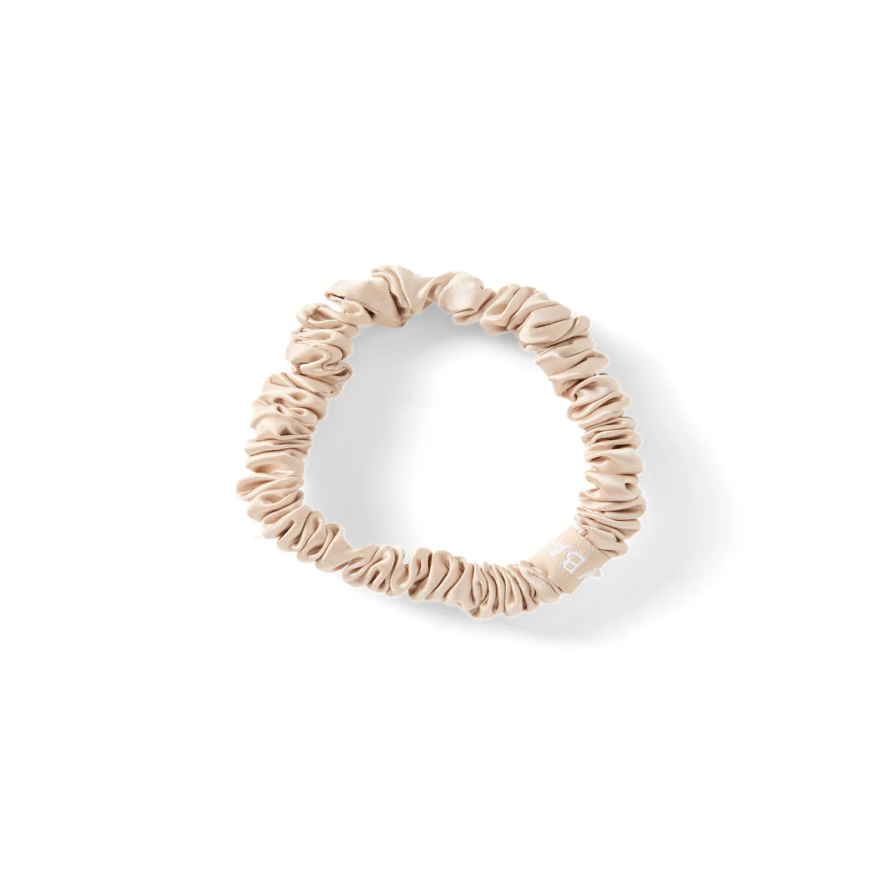 ByBarb Tunn Sidensnodd Beige 1 st
