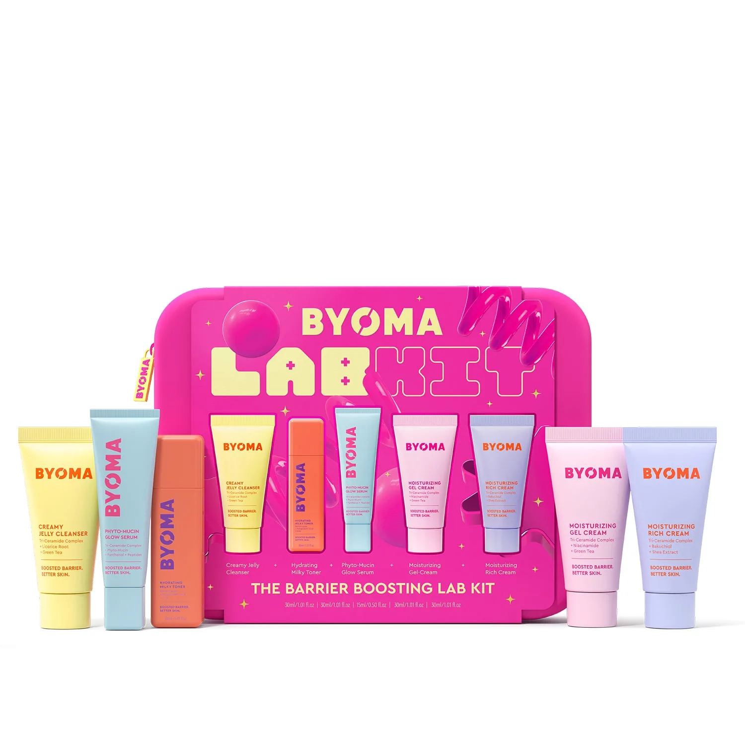 The Barrier Boosting Lab Kit - Set med ansiktsvård