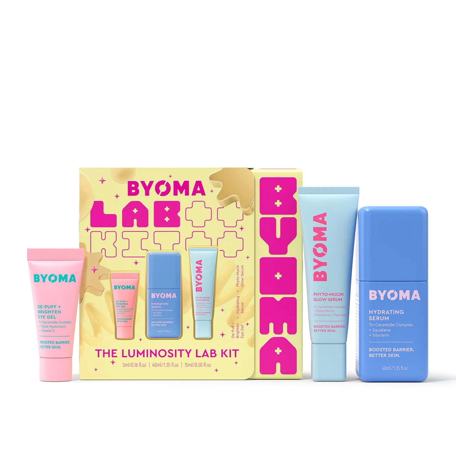 The Luminosity Lab Kit - Set med ansiktsvård
