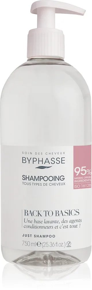 BYPHASSE Back To Basics shampoo normaaleille hiuksille 750 ml