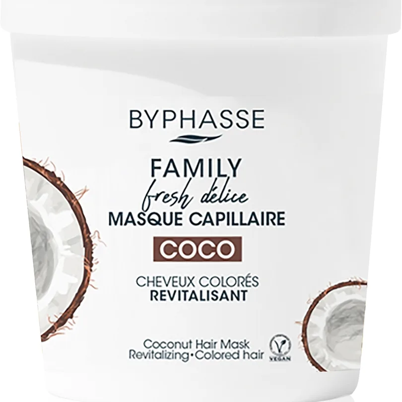 BYPHASSE Coco hoitava naamio värjätyille hiuksille 250 ml