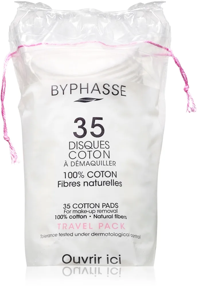 BYPHASSE Cotton meikinpoistolaput 35 kpl