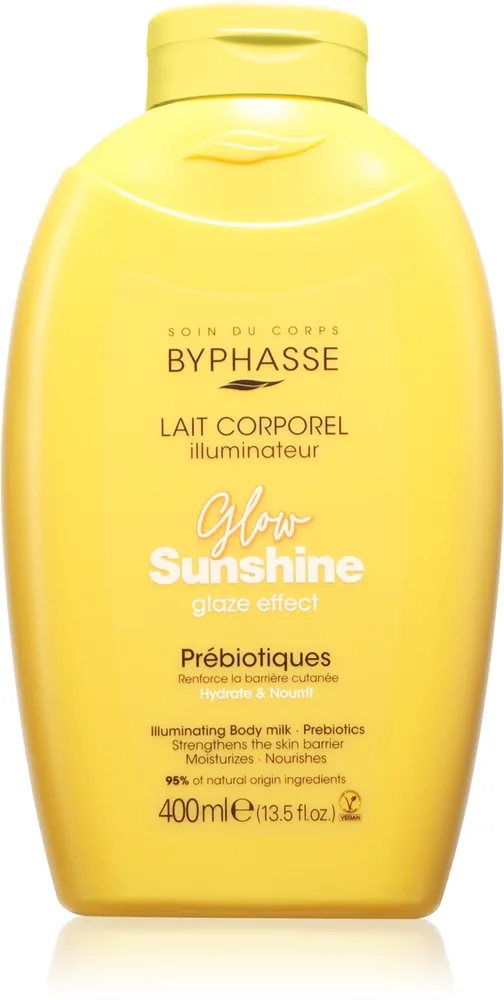 BYPHASSE Glow Sunshine vartalomaito 400 ml
