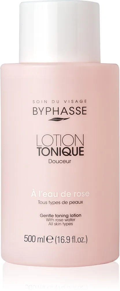 BYPHASSE Lotion Tonique Ansigtstoner med rosenvand 500 ml