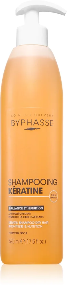 BYPHASSE Shampooing Kératine Shampoo med keratin 500 ml