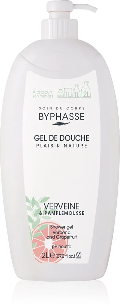 BYPHASSE Verbena & Grapefruit Duschtvål 2000 ml