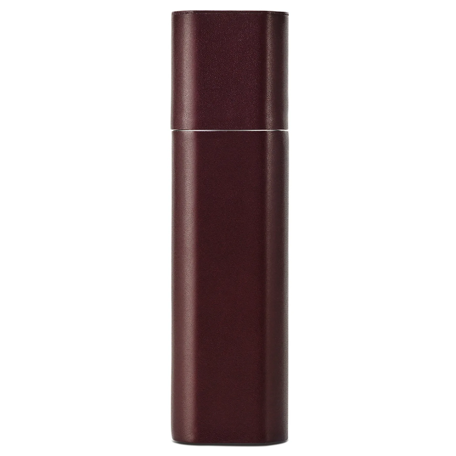 Leather Travel Case Burgundy