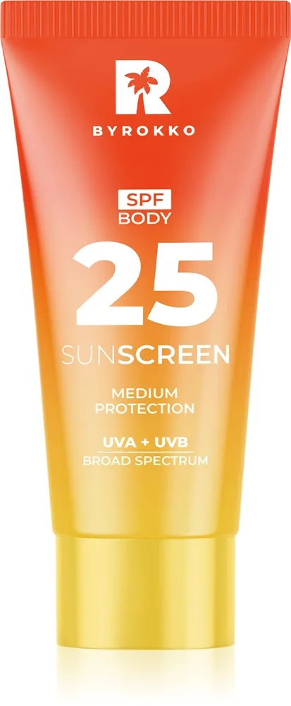BYROKKO Body Sunscreen Solskyddsmedel för kroppen SPF 25 150 ml
