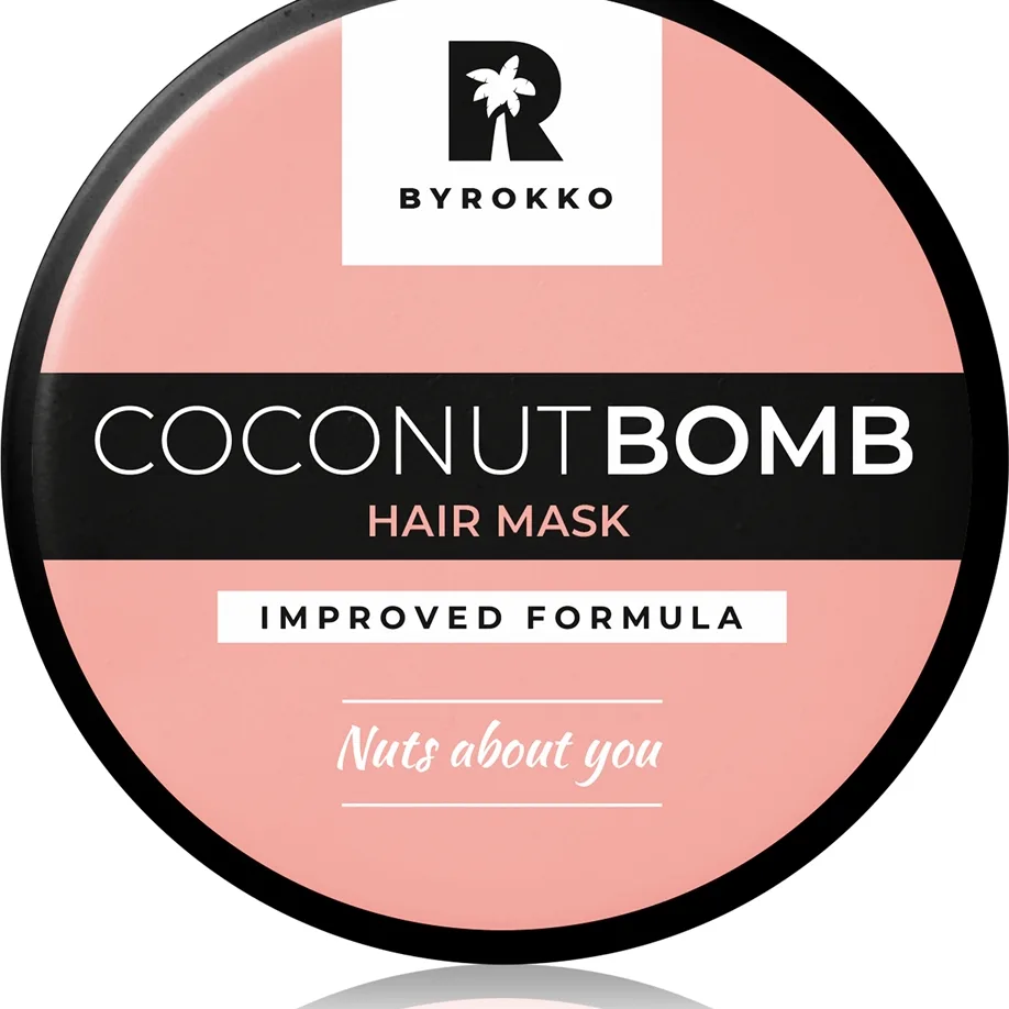 BYROKKO Coconut Bomb ravitseva hiusnaamio 180 g