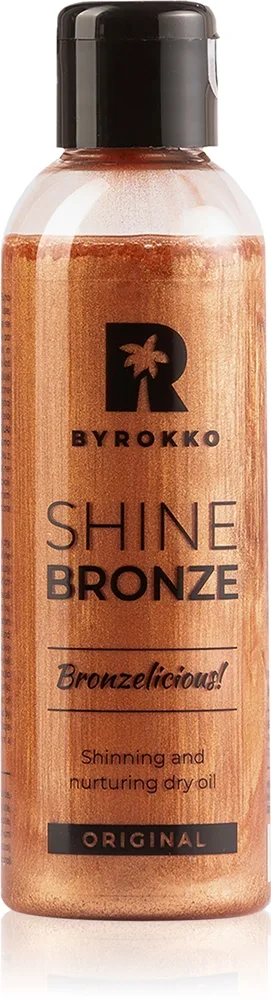 ByRokko Shine Bronze kuiva pronssisävyn antava vartaloöljy 100 ml