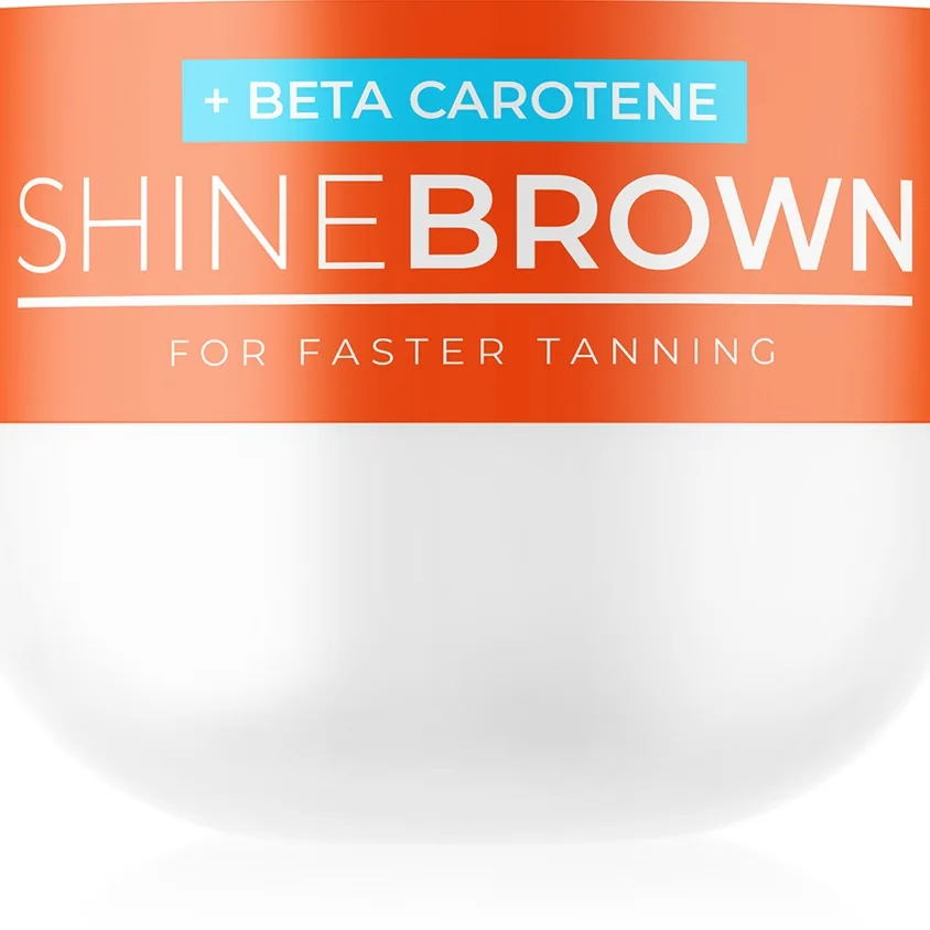 BYROKKO Shine Brown Beta Carotene Solkräm Med betakaroten 210 ml