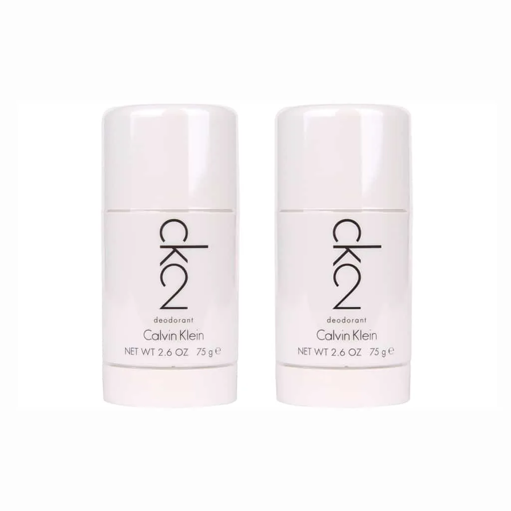 2-pack Calvin Klein CK2 Deostick 75ml