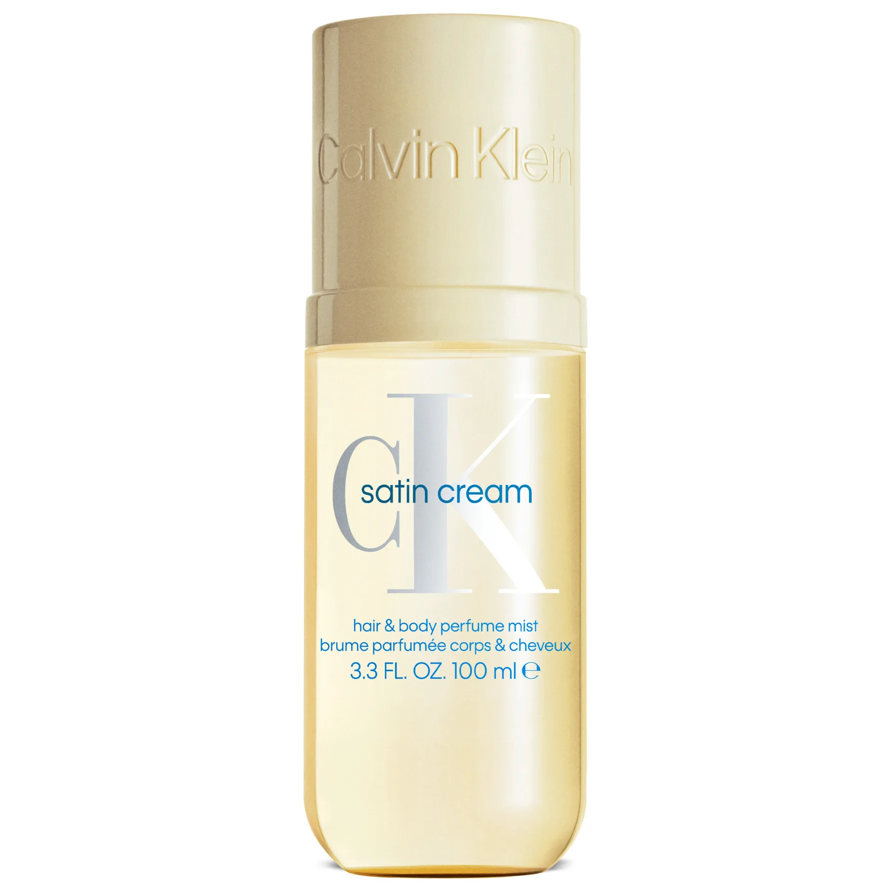 Calvin Klein CK Satin Cream hajustettu vartalo- ja hiussuihke unisex 100 ml