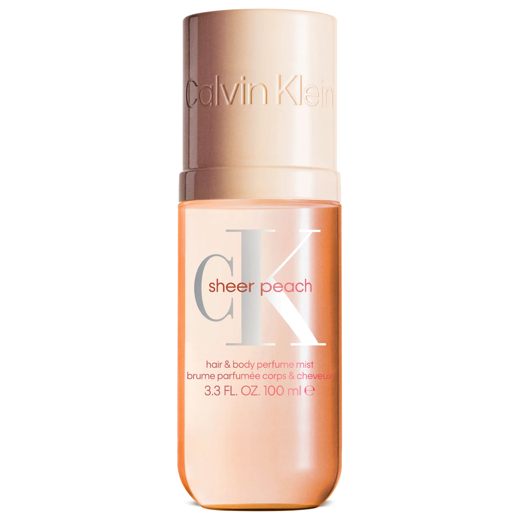 Calvin Klein Sheer Peach Hair & Body Mist 100ml