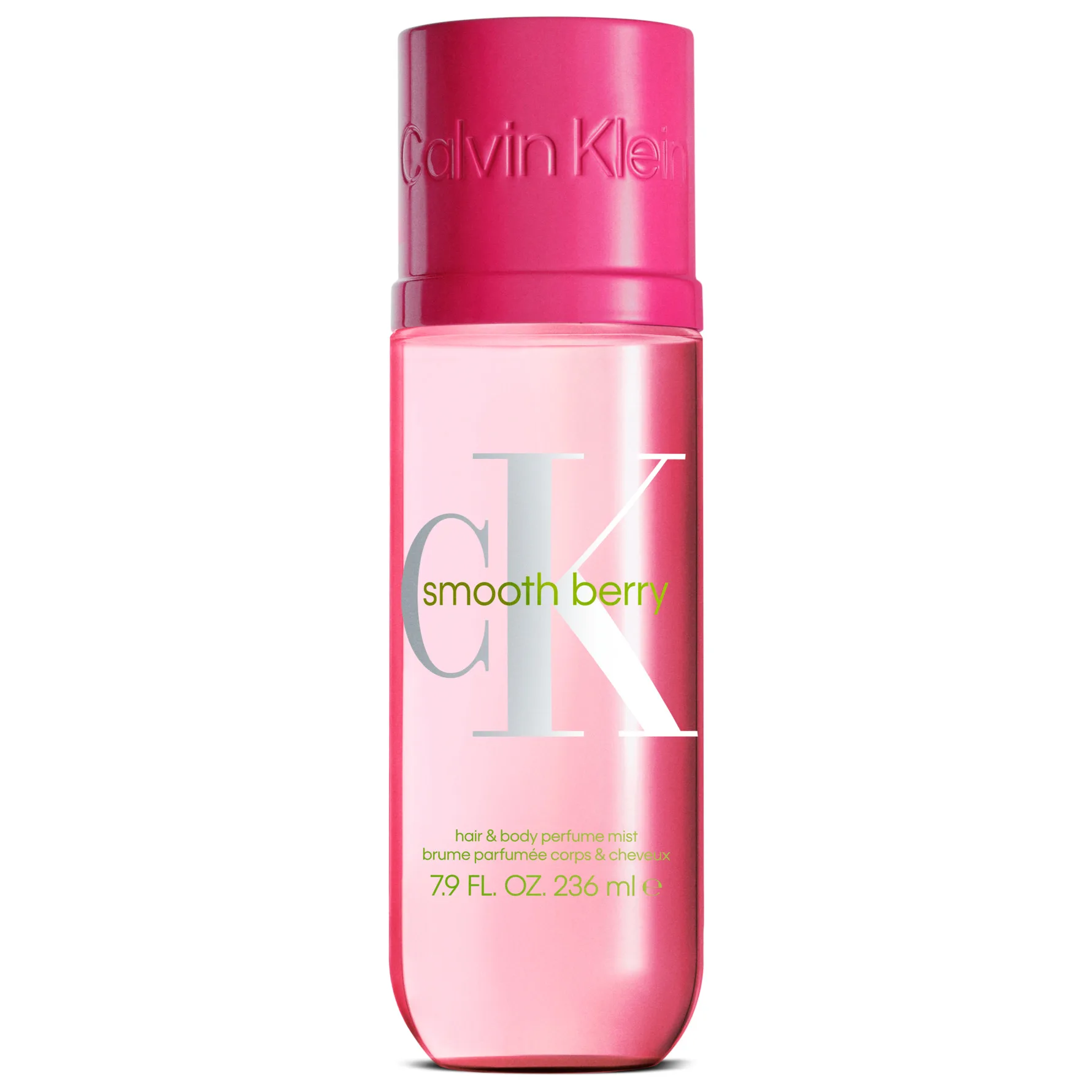Calvin Klein CK Smooth Berry hajustettu vartalo- ja hiussuihke unisex 236 ml