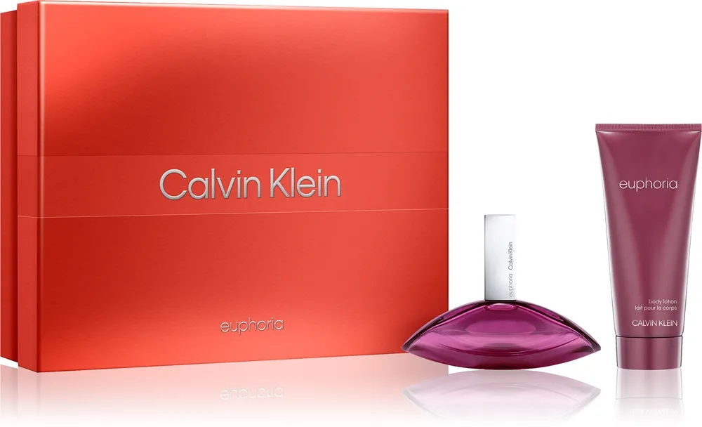 Calvin Klein Euphoria gavesett for kvinner med kroppslotion