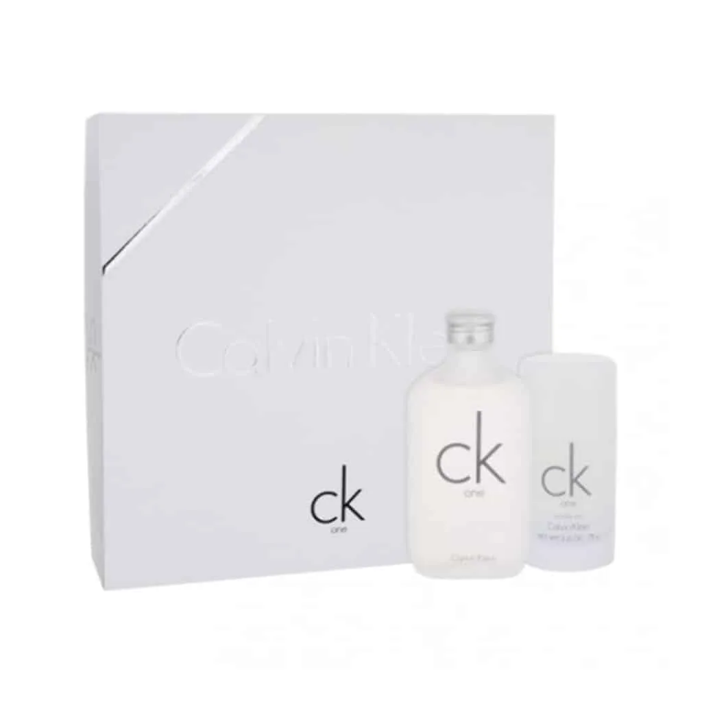 Giftset Calvin Klein CK One Edt 100ml + Deostick 75ml