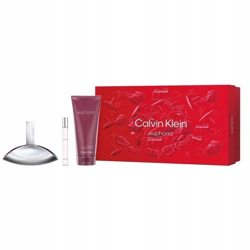 Giftset Calvin Klein Euphoria Edp 100ml + Edp 10ml + Body lotion 200ml
