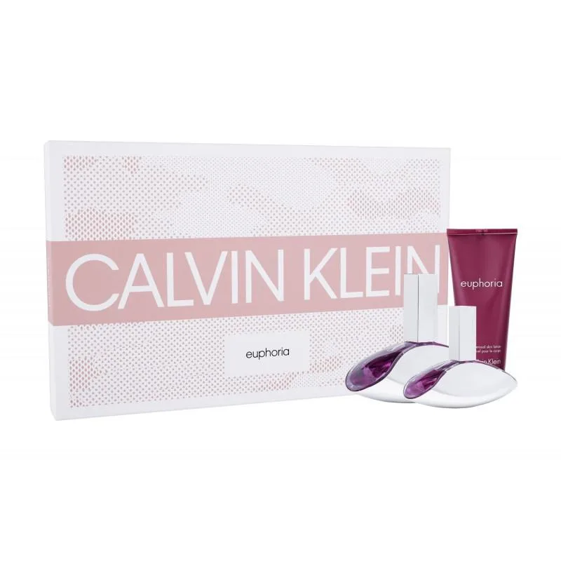 Giftset Calvin Klein Euphoria Edp 100ml + Edp 30ml + BL 100ml