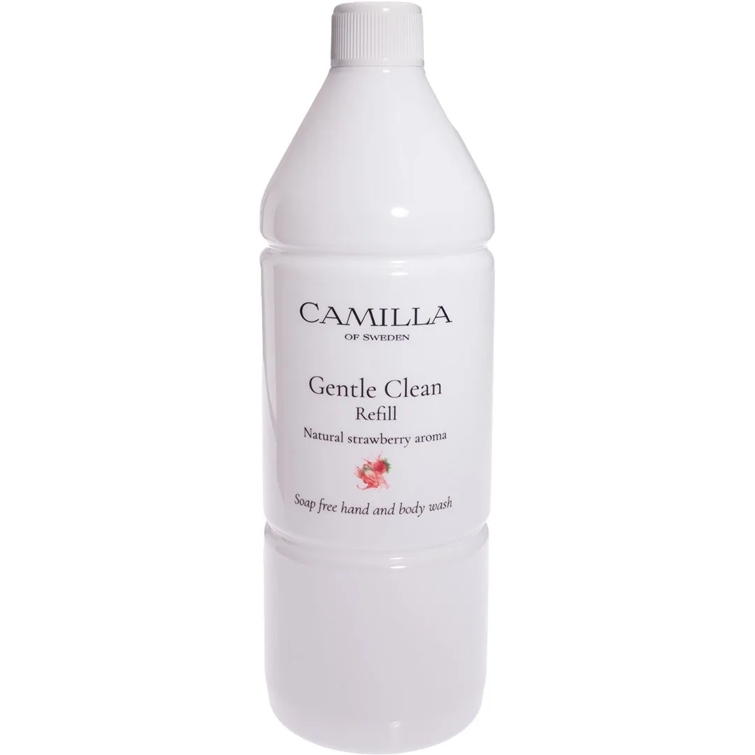 Camilla of Sweden Gentle Clean Hand & Body Wash Strawberry Refill 1000 ml
