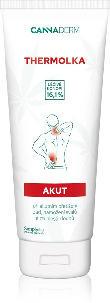 Cannaderm Thermolka AKUT Emulsion med en varmende effekt 125 ml
