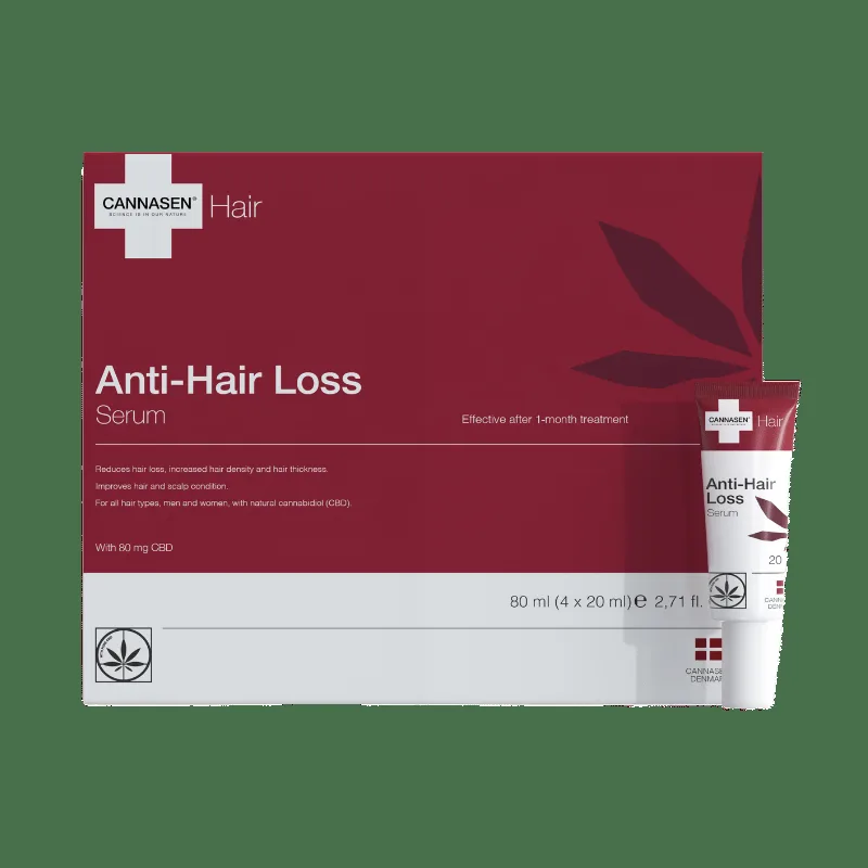 CANNASEN CBD Anti-Hair Loss Serum (4 x 20 ml)
